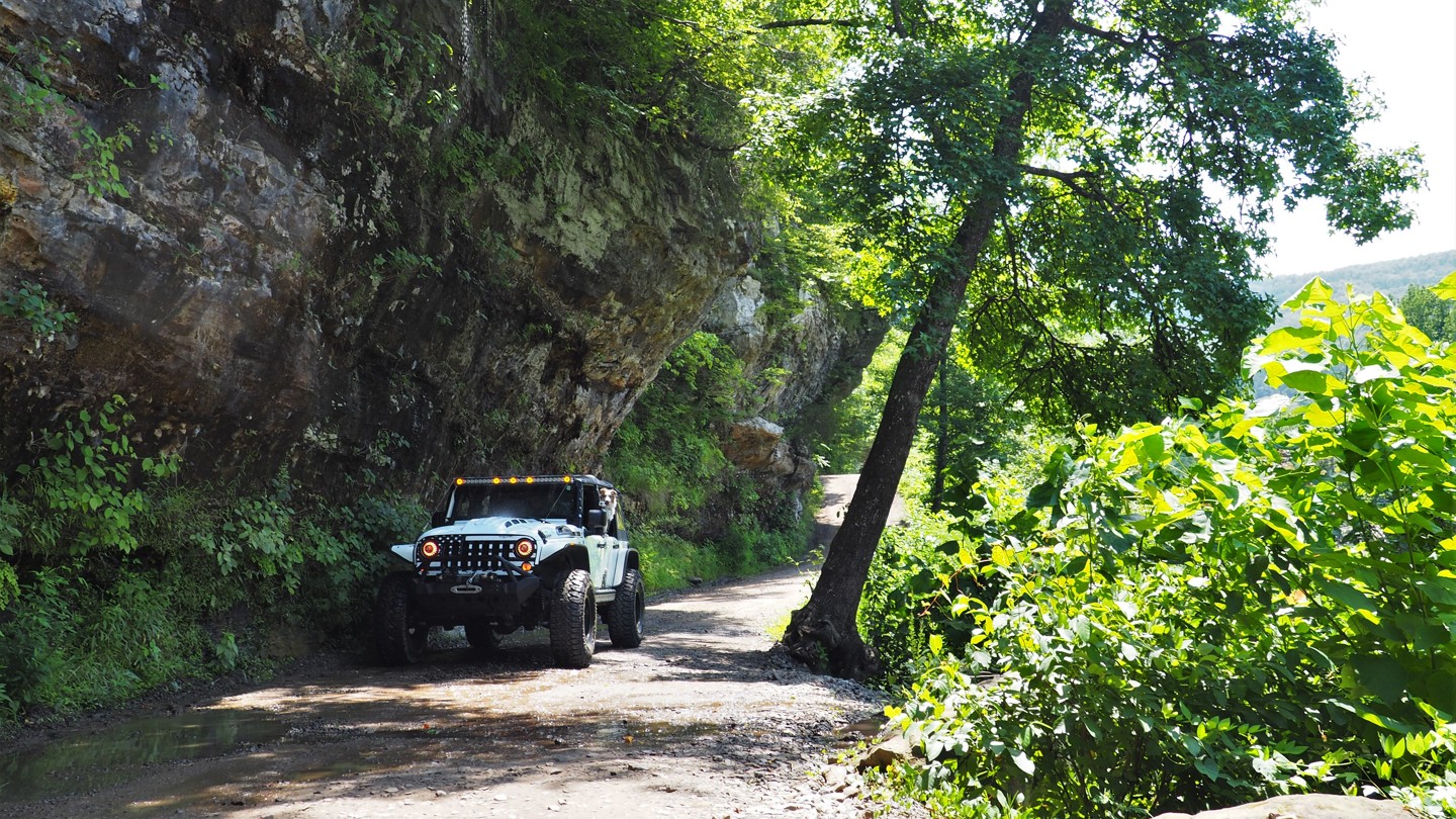Carwash Falls Arkansas Offroad Trail